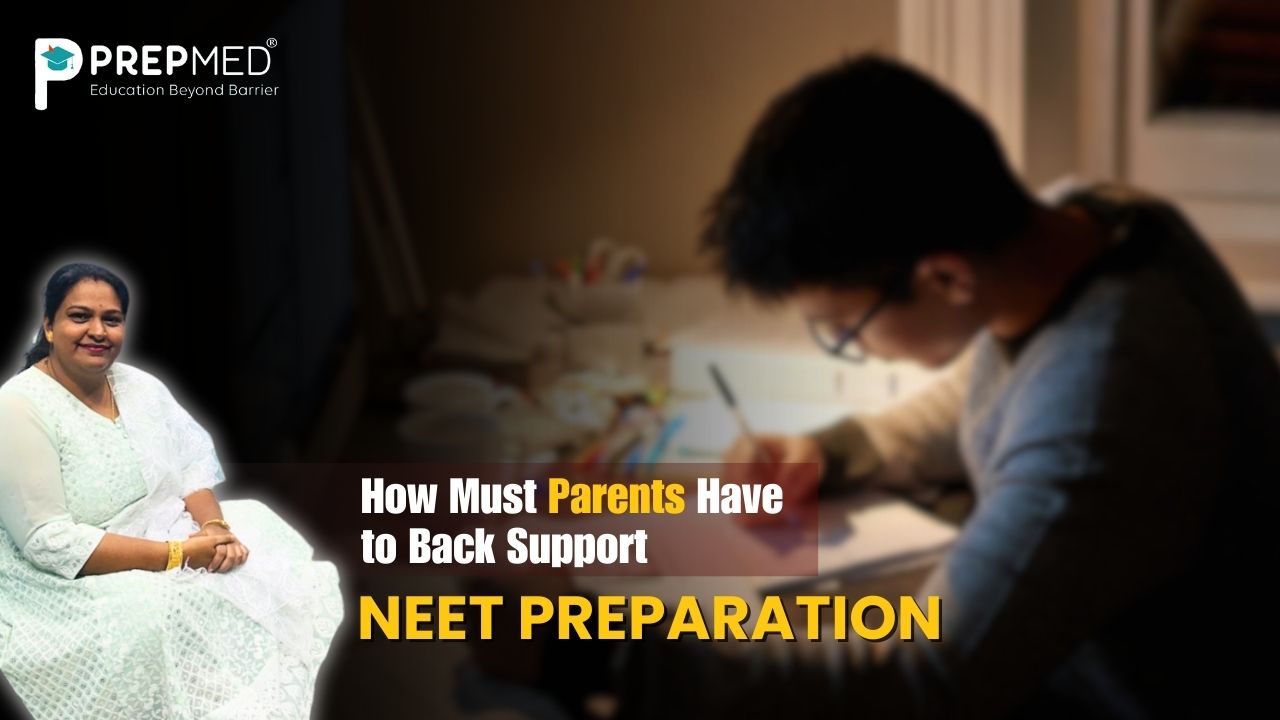 Parents support NEET preparation